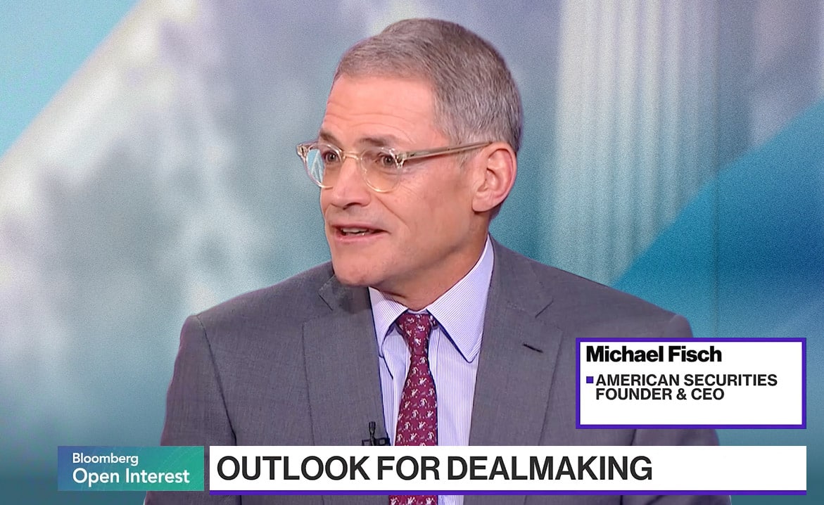 Michael Fisch, Founder and CEO of American Securities, speaking on Bloomberg Open Interest