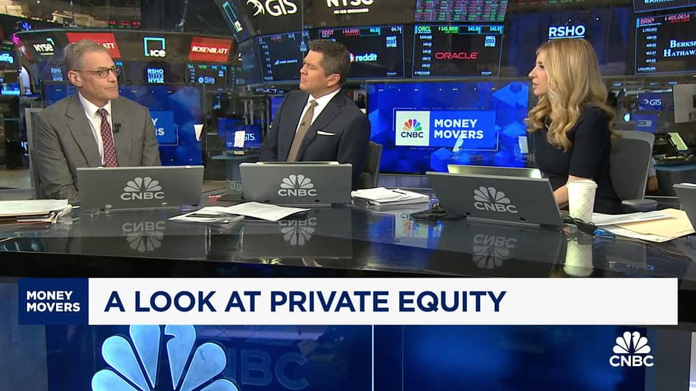 Michael Fisch during a Bloomberg interview discussing the Solv Energy IPO
