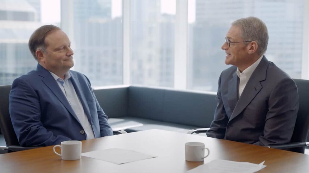 Michael Fisch in a professional meeting