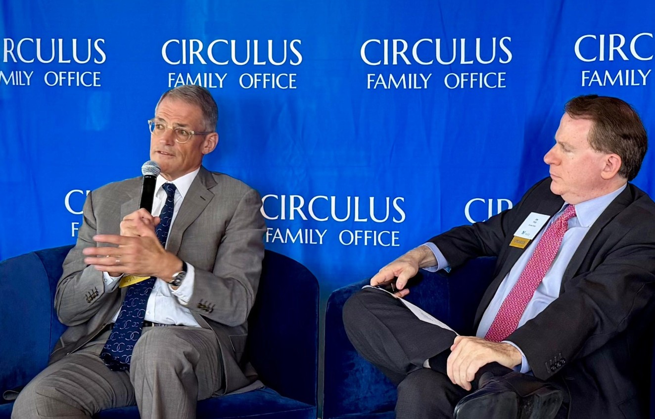 Michael Fisch and Joe Reilly in conversation at the 2026 Circulus Spring Summit